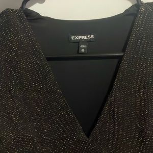 Express long sleeve cocktail dress